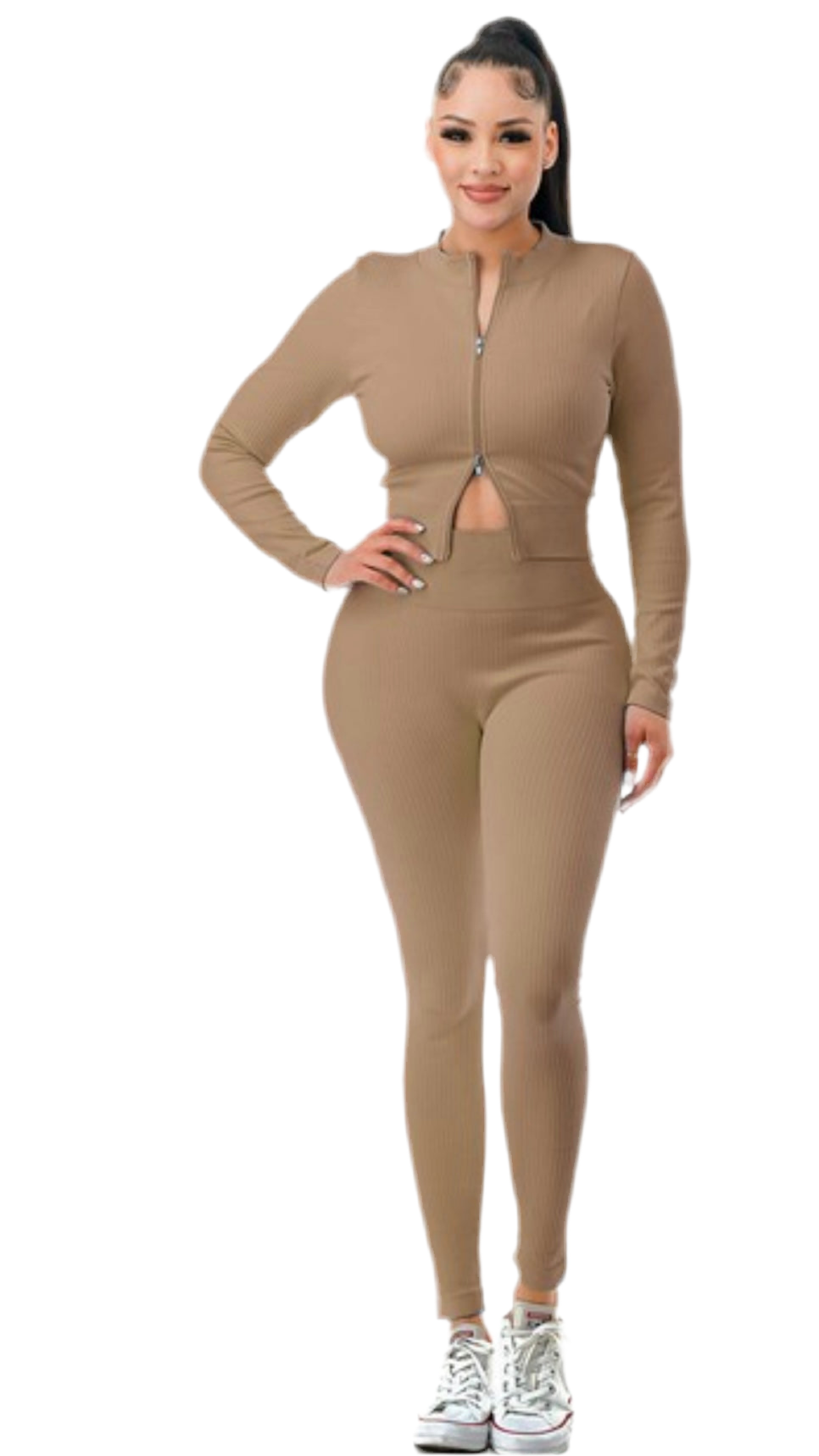 Tan jogging set