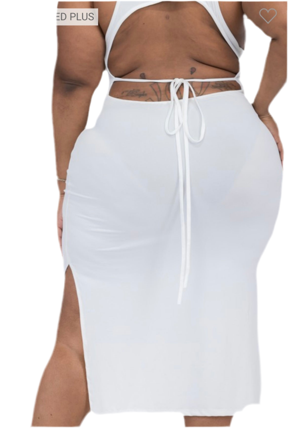 Juicy plus size midi dress
