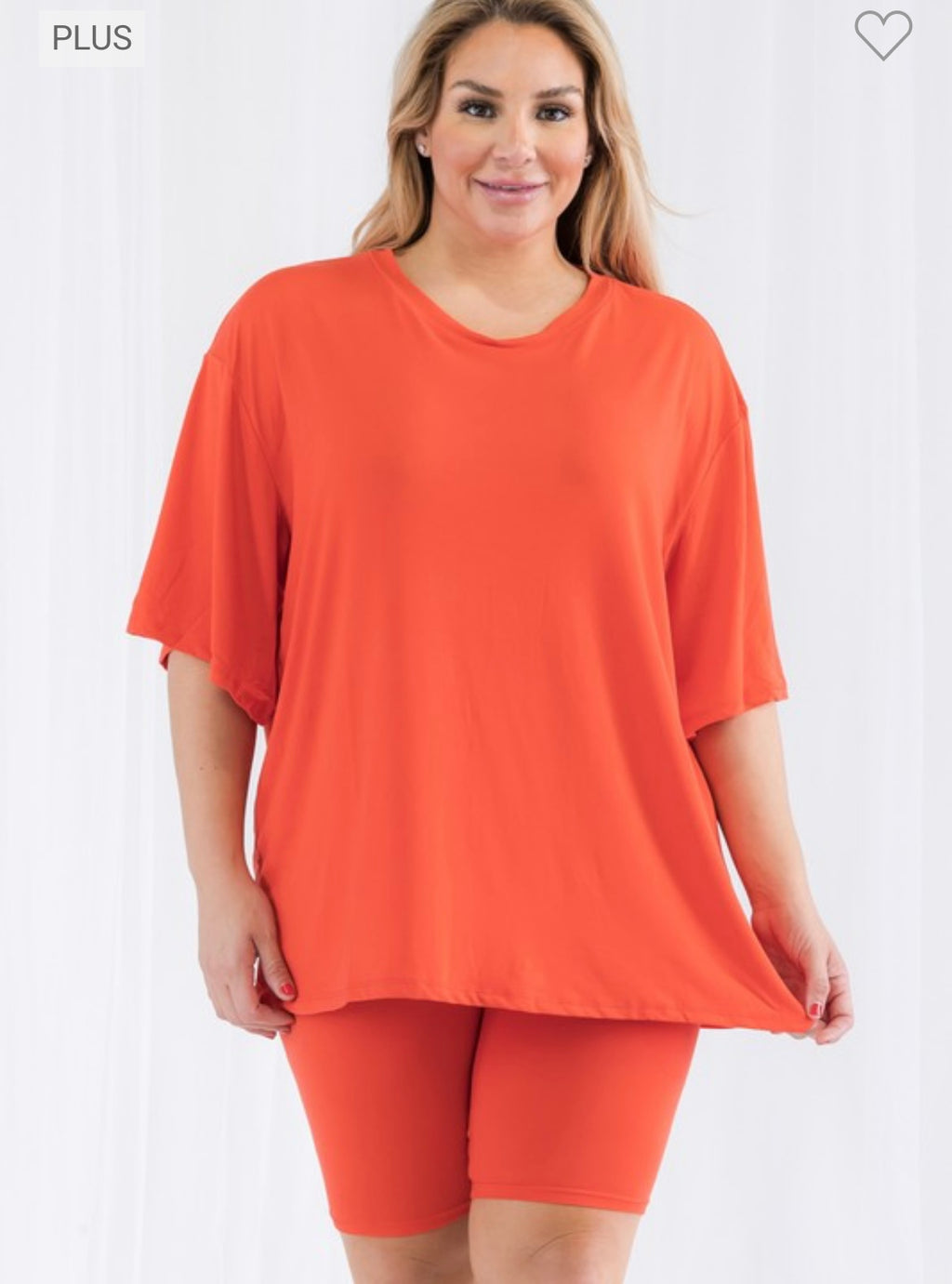 Plus size Baesic set