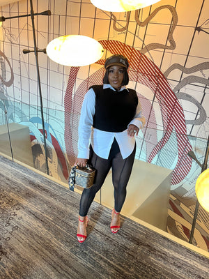 Mesh leggings