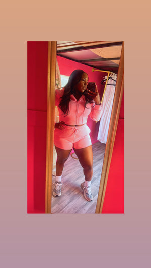Pink panther jogging set