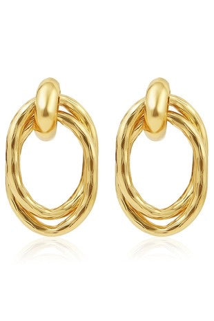 Bold-Gold earrings