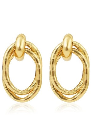 Bold-Gold earrings