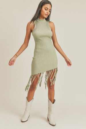 Fringe bae dress